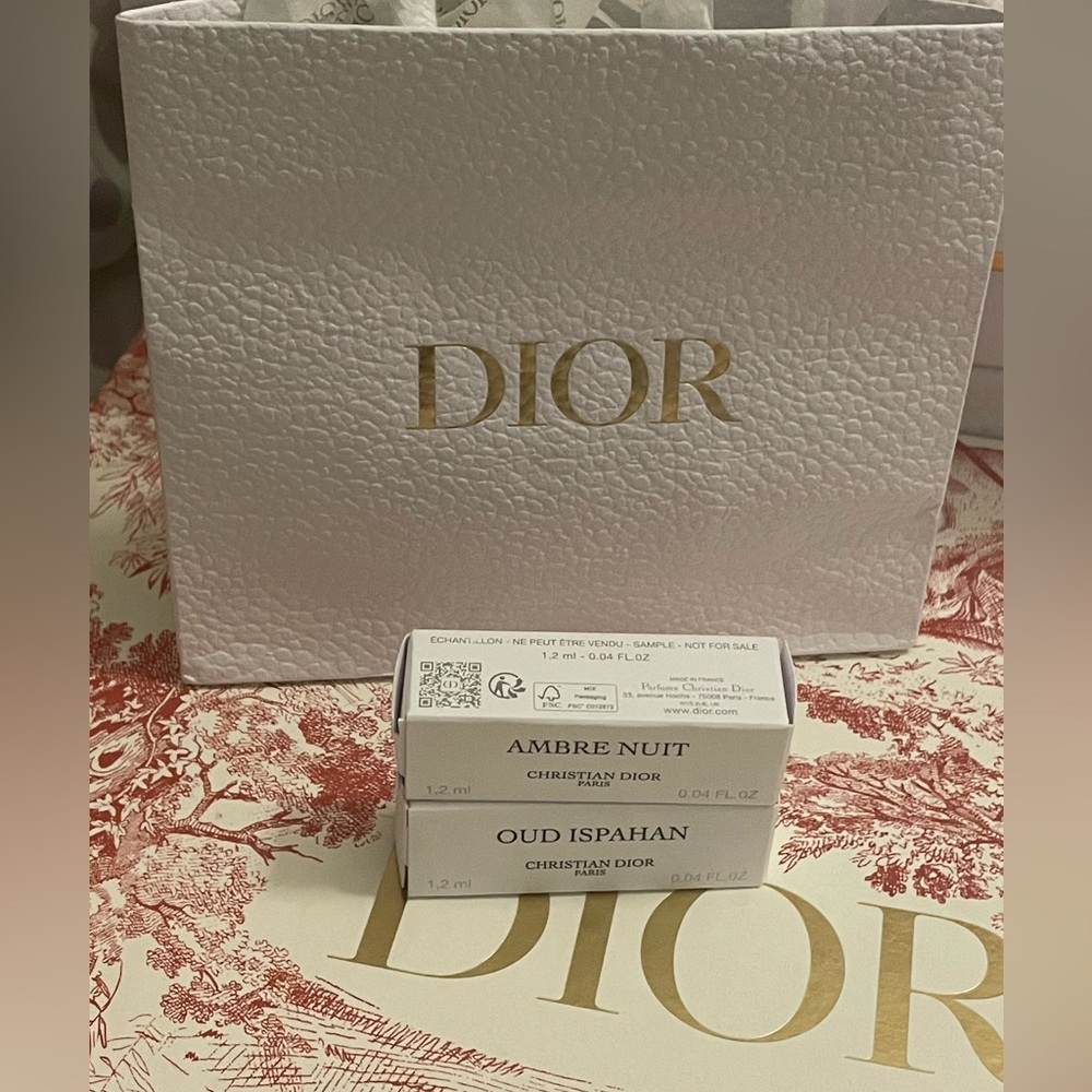 Christian Dior 2 Empty Boxes & Dior Gift Bag NEW - Picture 2 of 6